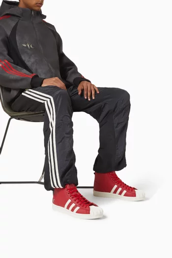 Superstar Boot Luxe Sneakers in Leather