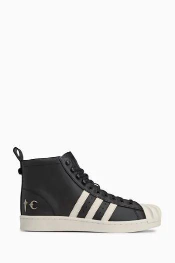 Superstar Boot Luxe Sneakers in Leather