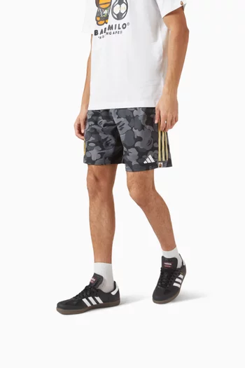 x BAPE Samba Sneakers in Leather