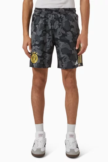 x BAPE Football Shorts
