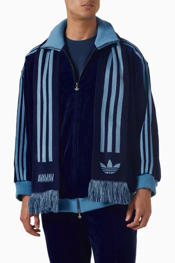 x AVAVAV Fan Scarf in Acrylic-knit