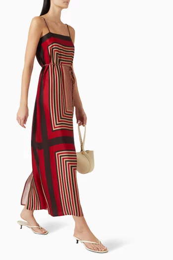 Svea Maxi Dress in OEKO-TEX® Standard 100 Certified Viscose