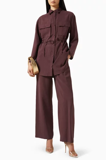 Miori Shirt & Pants Set in Tencel