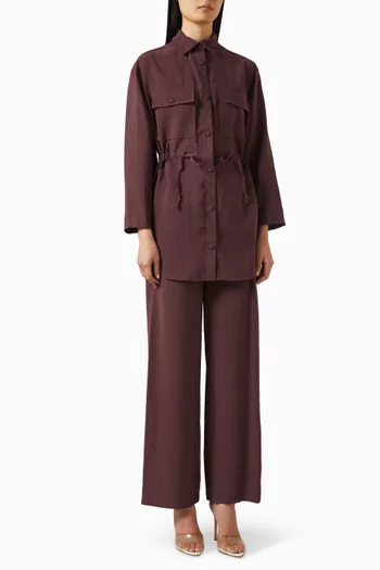 Miori Shirt & Pants Set in Tencel