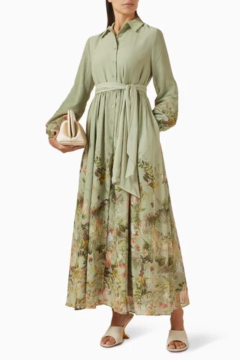 Miori Shirt Dress in Viscose