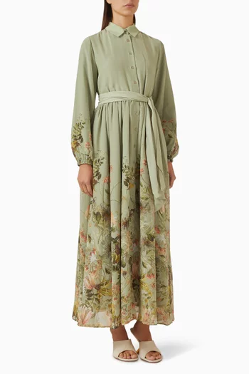 Miori Shirt Dress in Viscose