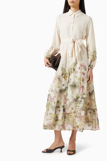 Miori Shirt Dress in Viscose