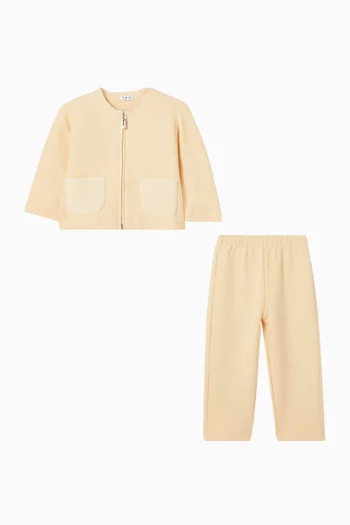 Pocket Sweatshirt & Pants Set