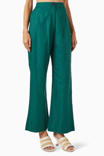 Wide-leg Pants