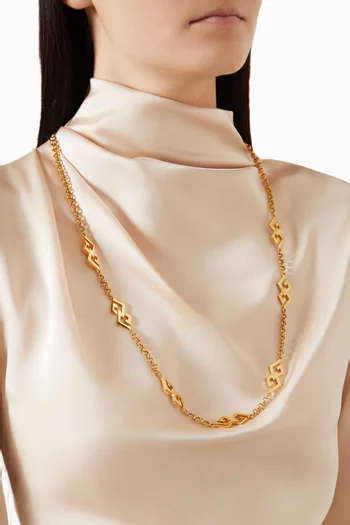 1980s Signature Chain Link Necklace