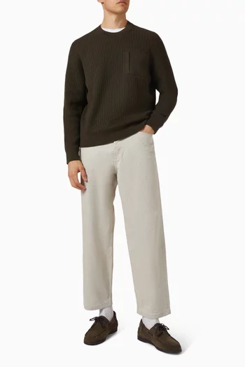 Dome Straight-fit Jeans in Denim