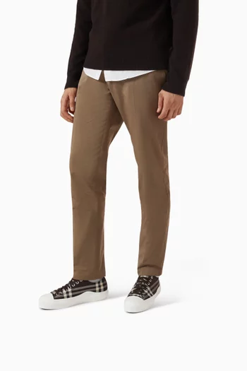 Jack Check Sneakers in Canvas