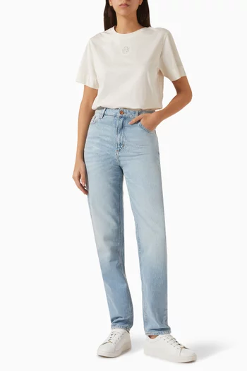 Double B Monogram T-shirt in Cotton