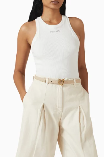 حزام لوف بيري بارتفاع 2 سم جلد