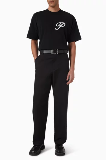 تي شيرت بطبعة مستوحاة من معرض الصور قطن