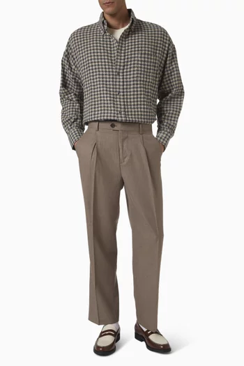 Rocco Check Crinkled Shirt