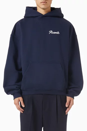 Tailor Chain Stitch Hoodie in Cotton