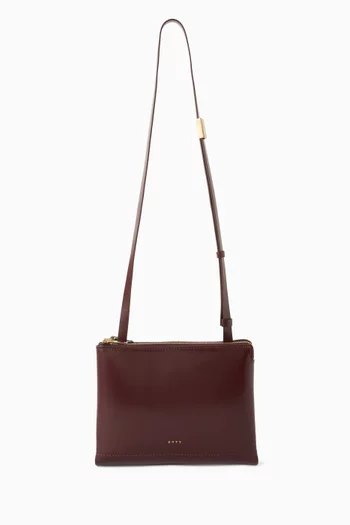 حقيبة دوبليه جلد عجل