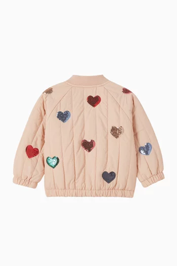 جاكيت جونو مطرز بالترتر