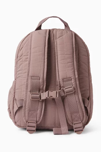 Juno Embroidered Backpack in Nylon