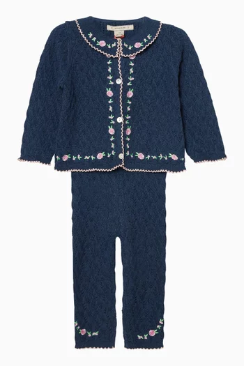 Rosier Knit Cardigan in Cotton Blend