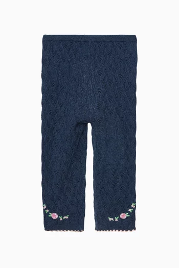 Rosier Knit Pants in Cotton Blend
