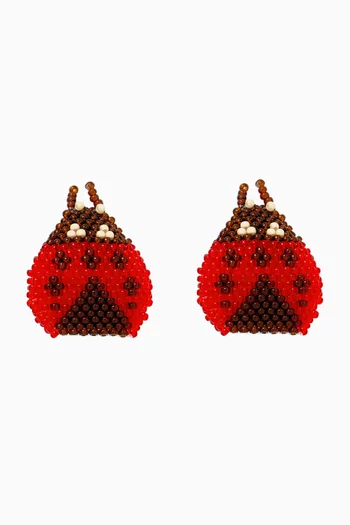 Ladybug Hair Clips, Set of 2