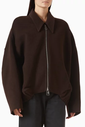 جاكيت أودين بسحّاب صوف