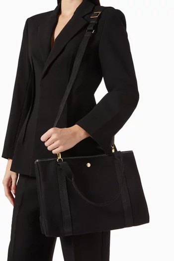 Medium Traversee Tote Bag in Wool