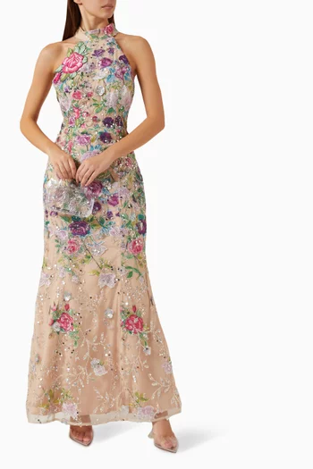 Eliska Floral Gown