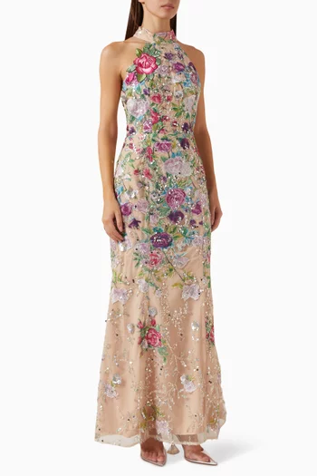 Eliska Floral Gown