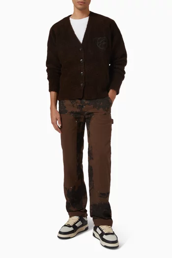 Logo Buttoned Cardigan