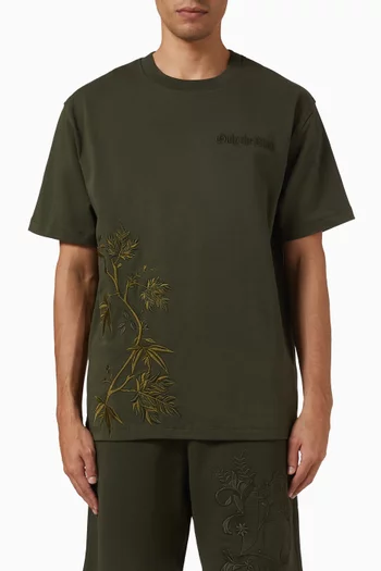 Forest Embroidered T-shirt