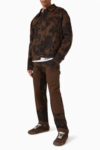 Shadow Blossom Carpenter Pants