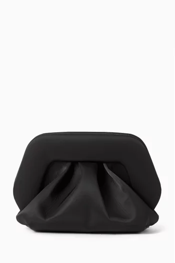Gea Clutch Bag in Satin