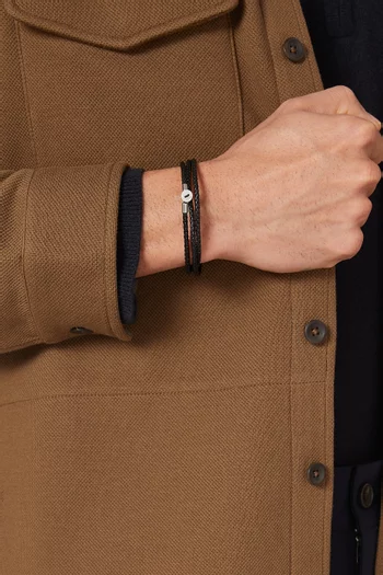 Mario Triple Tour Woven Leather