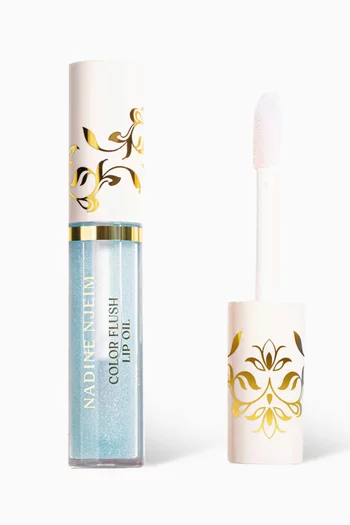 زيت الشفاه كولور فلاش متوافق مع حموضة البشرة درجة 701 سيليستيال بلو، 4 ملل