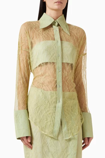 Sylvana Shirt in Lace