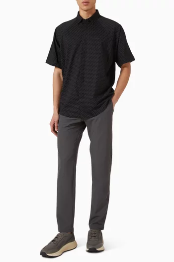 Moisture‑managing Shirt in Cotton