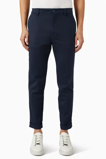 Modern-fit Pants in Cotton-blend Twill