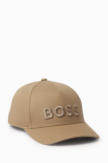 Seth Logo Cap in Cotton-twill