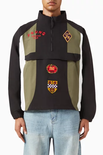 جاكيت بطبعة Sporting Club نايلون