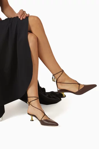 Odessa 50 Mules in Leather