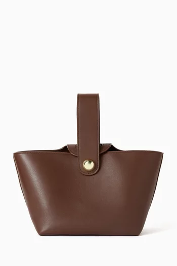 Odessa Top-handle Bag in Leather