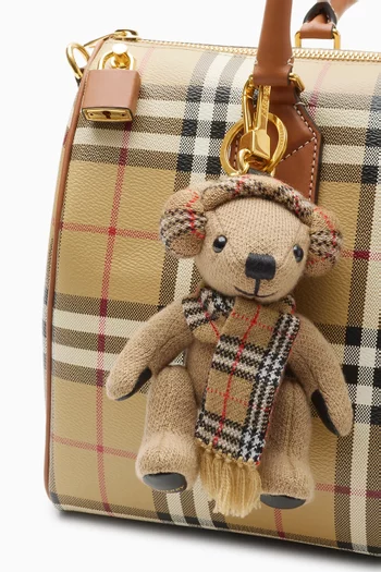 حلية حقيبة بتصميم الدب توماس