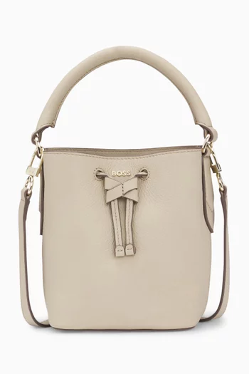 Lenah Bucket Bag in Leather
