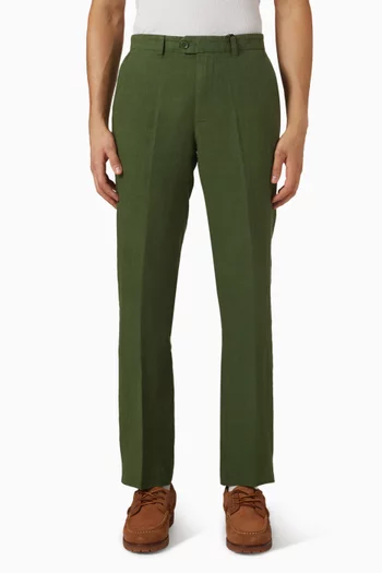 Tailored Pants in Linen