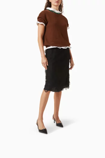 Slingback Pumps in Patent Leather