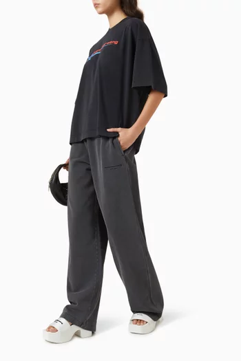 Mid-rise Sweatpants in Cotton