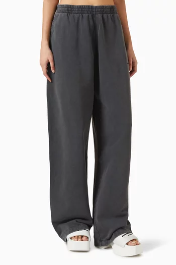 Mid-rise Sweatpants in Cotton